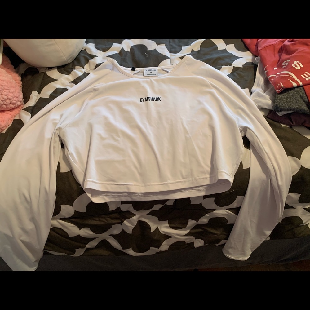 Gymshark long sleeve crop top